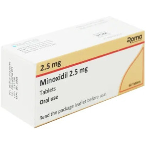 Minoxidil 2.5mg Tablets